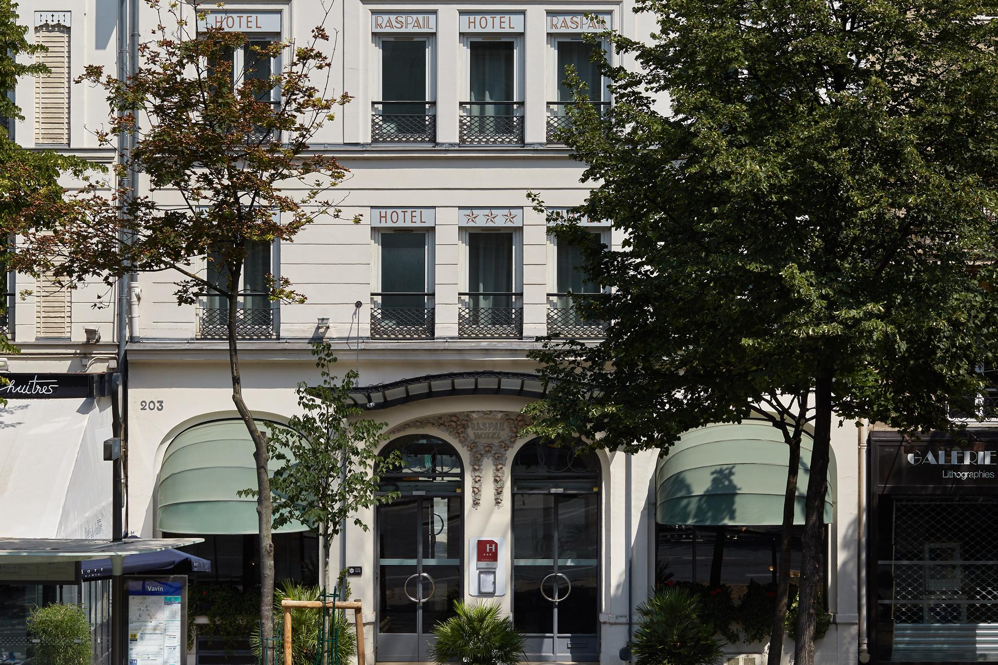 Hotel Raspail Montparnasse Paris Exterior photo